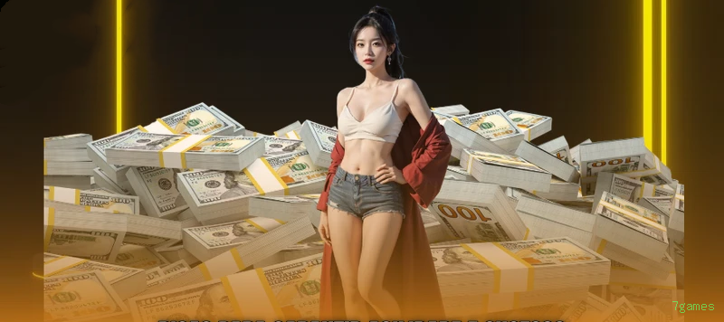 Imagem promocional dos jogos de lottery da 7games